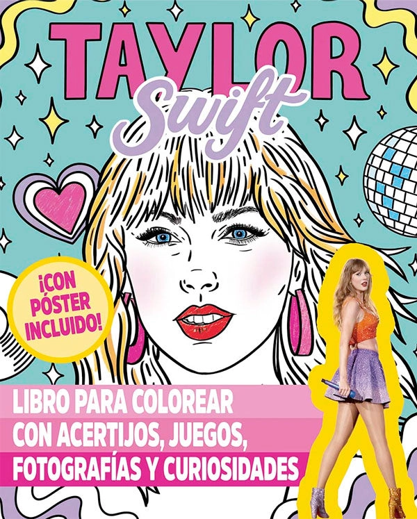 TAYLOR SWIFT. LIBRO PARA COLOREAR - 5