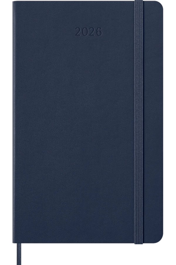 AGENDA MOLESKINE 2026 - SEMANAL - T. DURA - LARGE - AZUL - 6