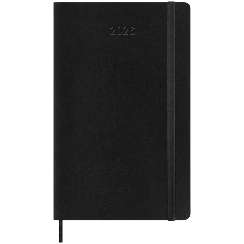 AGENDA MOLESKINE 2026 - SEMANAL - TAPA DURA - LARGE - NEGRO - 1
