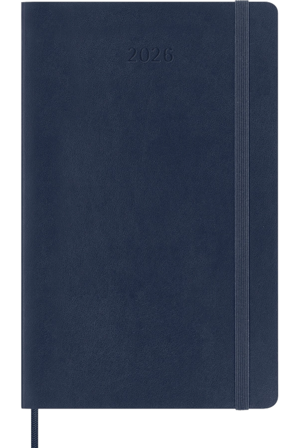 AGENDA MOLESKINE 2026 - SEMANAL - T. BLANDA - LARGE - AZUL - 6