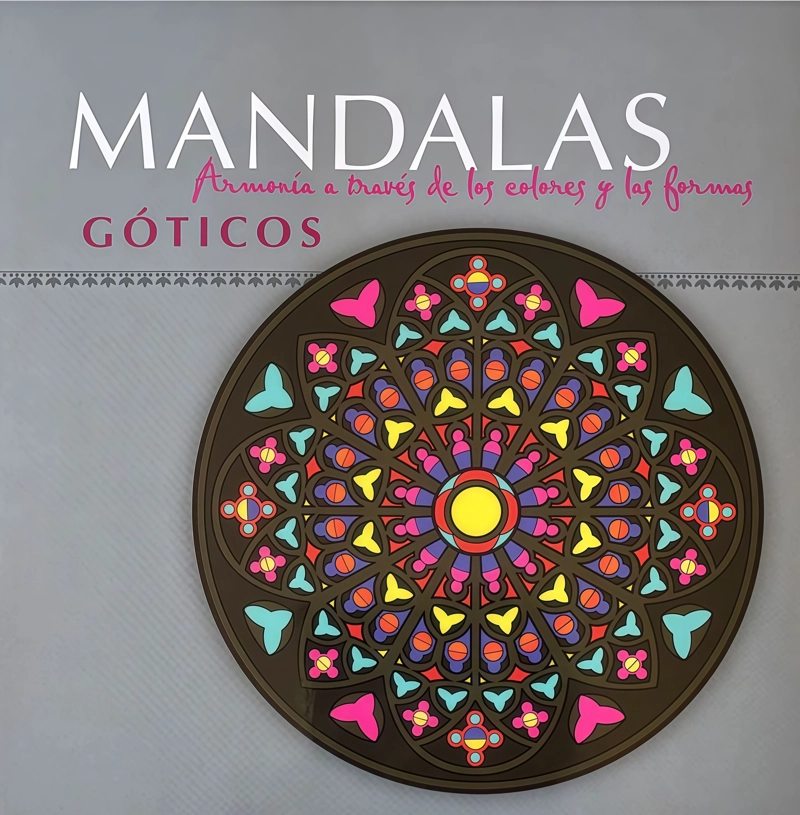 MANDALAS GOTICOS. LIBRO PARA COLOREAR - 1