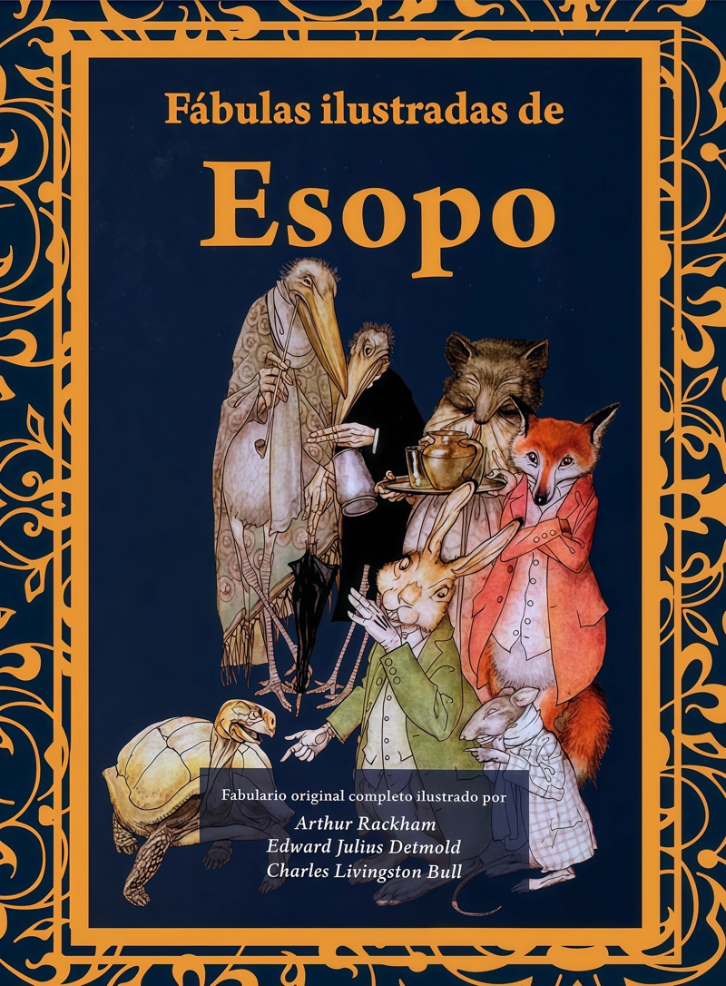 FABULAS ILUSTRADAS DE ESOPO - 1