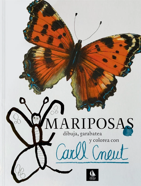 MARIPOSAS. DIBUJA, GARABATEA Y COLOREA - 4