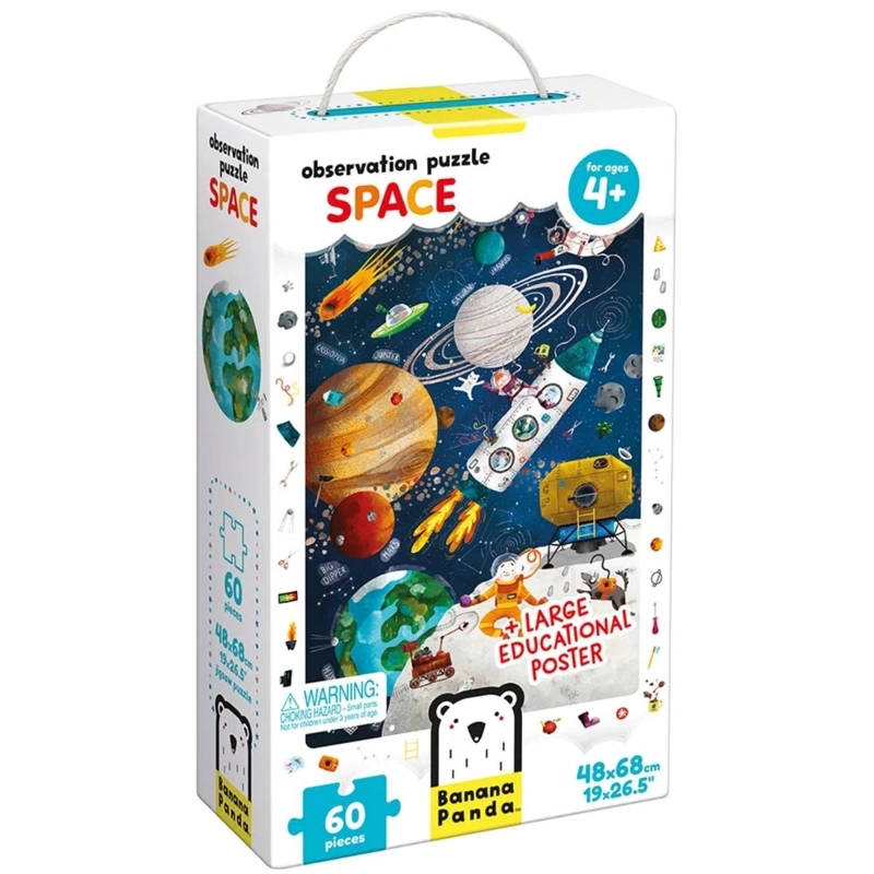 PUZZLE OBSERVATION SPACE (60 PIEZAS) 4+ - 1