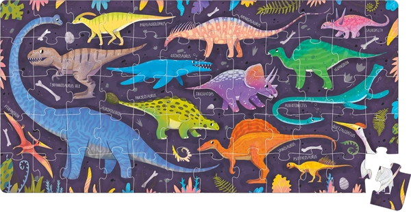 PUZZLE I LOVE DINOSAURS (60 PIEZAS) 4+ - 9
