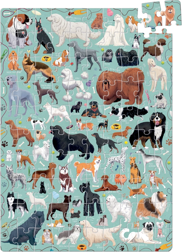 PUZZLE PUZZLOVE DOGS (100 PIEZAS) 5+ - 8