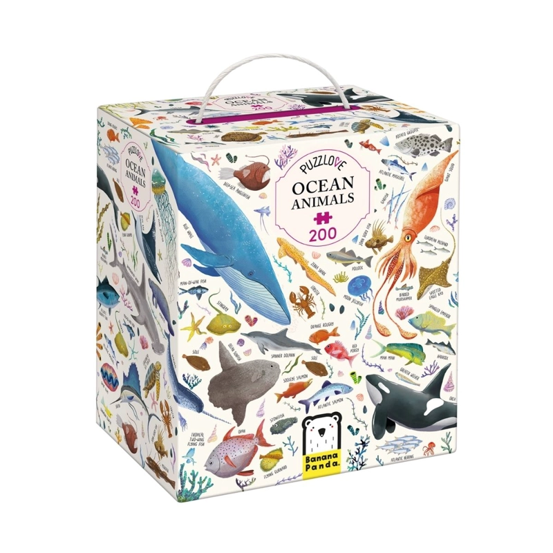 PUZZLE PUZZLOVE OCEAN ANIMALS (200 PIEZAS) 7+ - 1