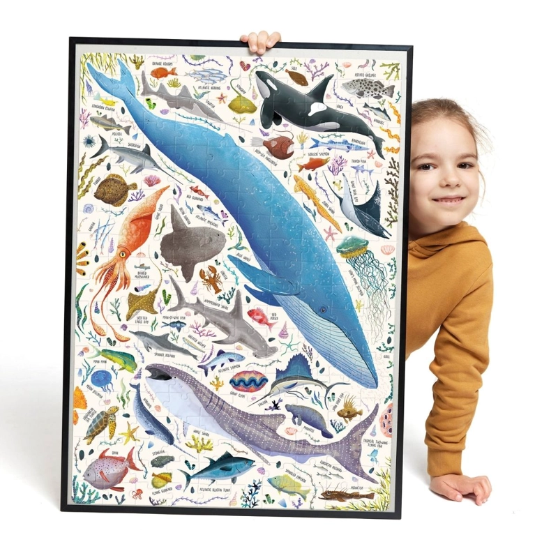 PUZZLE PUZZLOVE OCEAN ANIMALS (200 PIEZAS) 7+ - 2