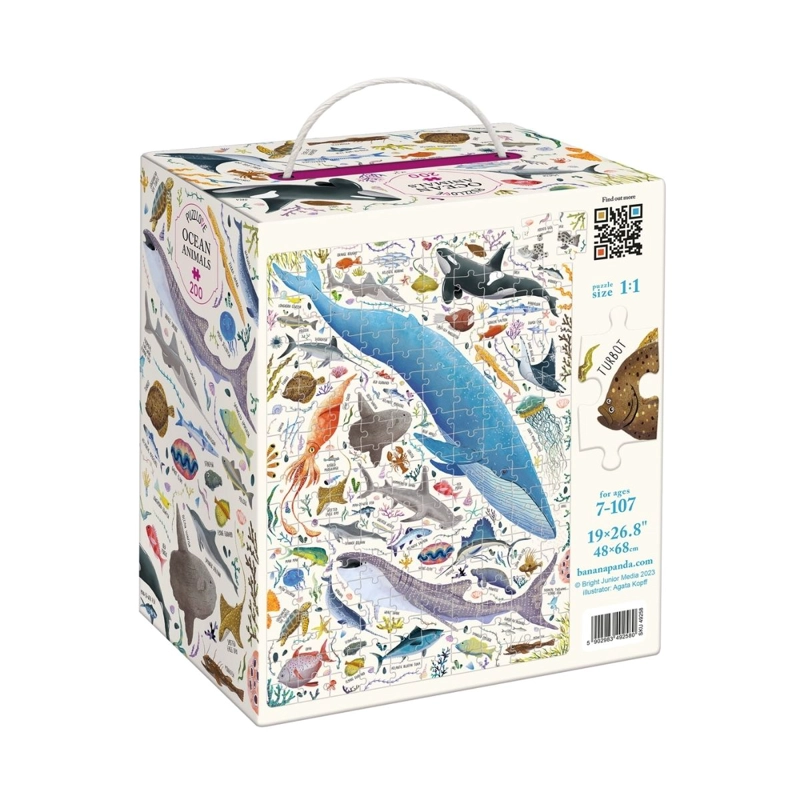 PUZZLE PUZZLOVE OCEAN ANIMALS (200 PIEZAS) 7+ - 4