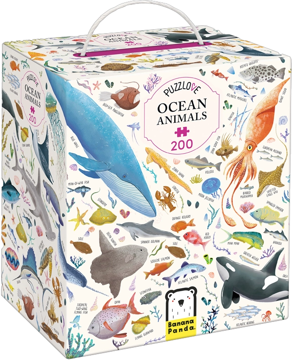 PUZZLE PUZZLOVE OCEAN ANIMALS (200 PIEZAS) 7+ - 6