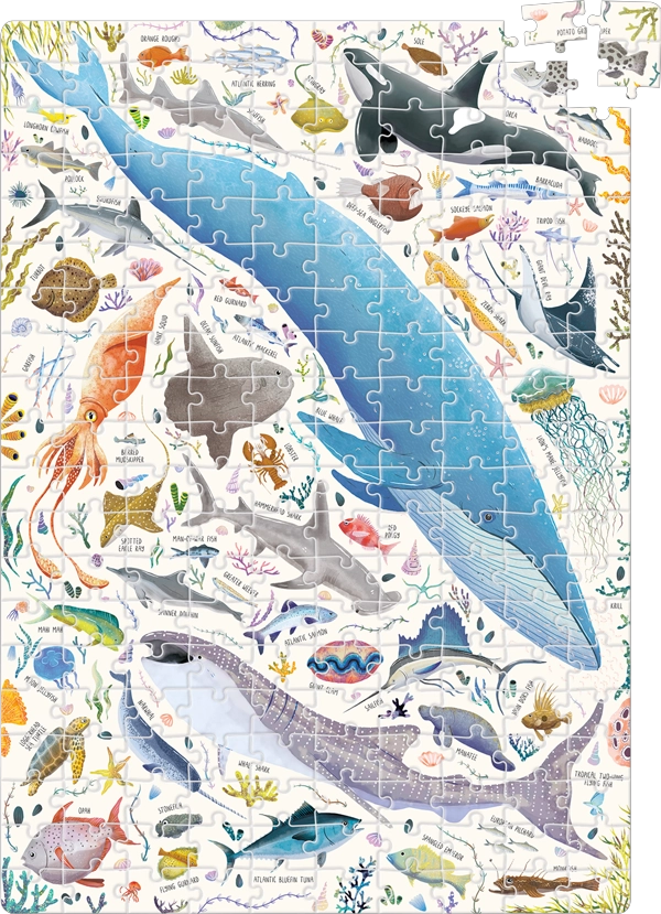 PUZZLE PUZZLOVE OCEAN ANIMALS (200 PIEZAS) 7+ - 7