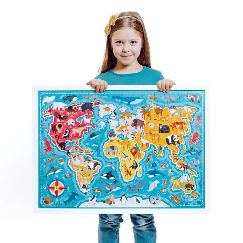 PUZZLE PUZZLOVE ANIMALS OF THE WORLD (60 PIEZAS) 4+ - 3