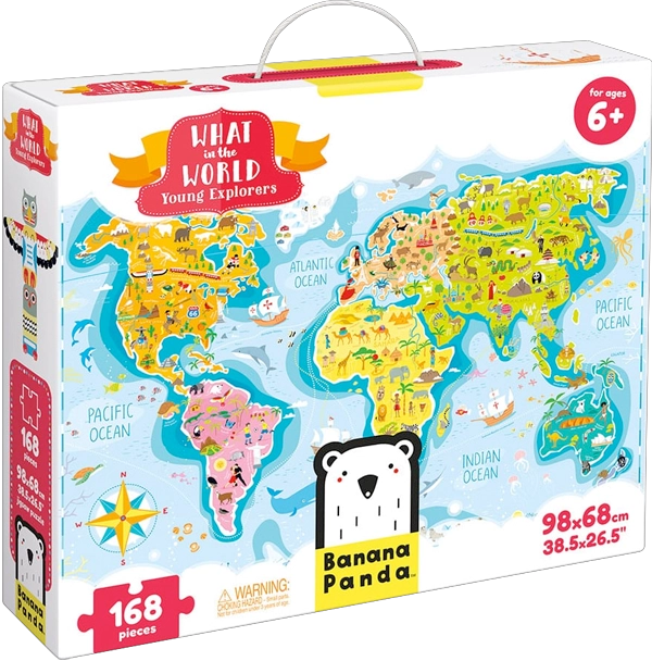 WHAT IN THE WORLD. YOUNG EXPLORERS (168 PIEZAS) 6+ - 5