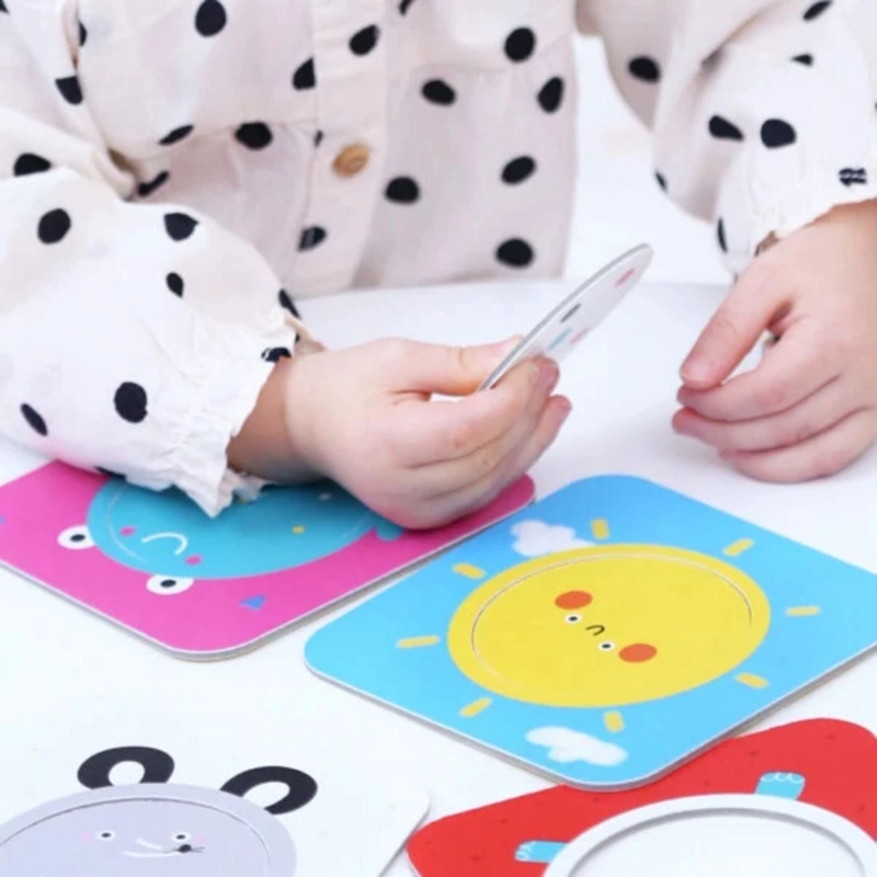 PUZZLE DISCOVERING CIRCLES (16 PIEZAS, 8 PUZZLES) 1+ - 3