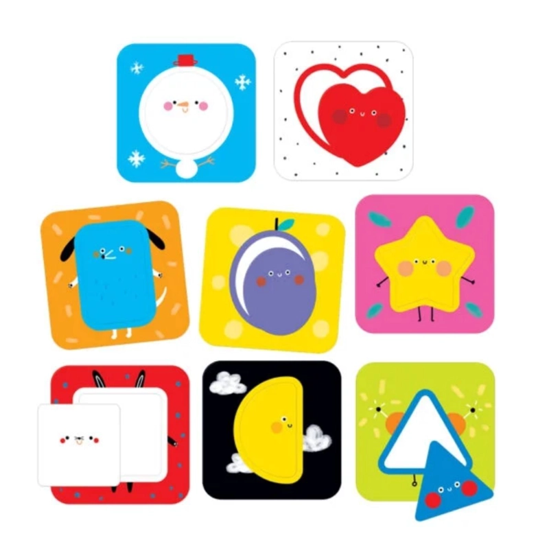 PUZZLE DISCOVERING SHAPES (16 PIEZAS, 8 PUZZLES) 18M+ - 3