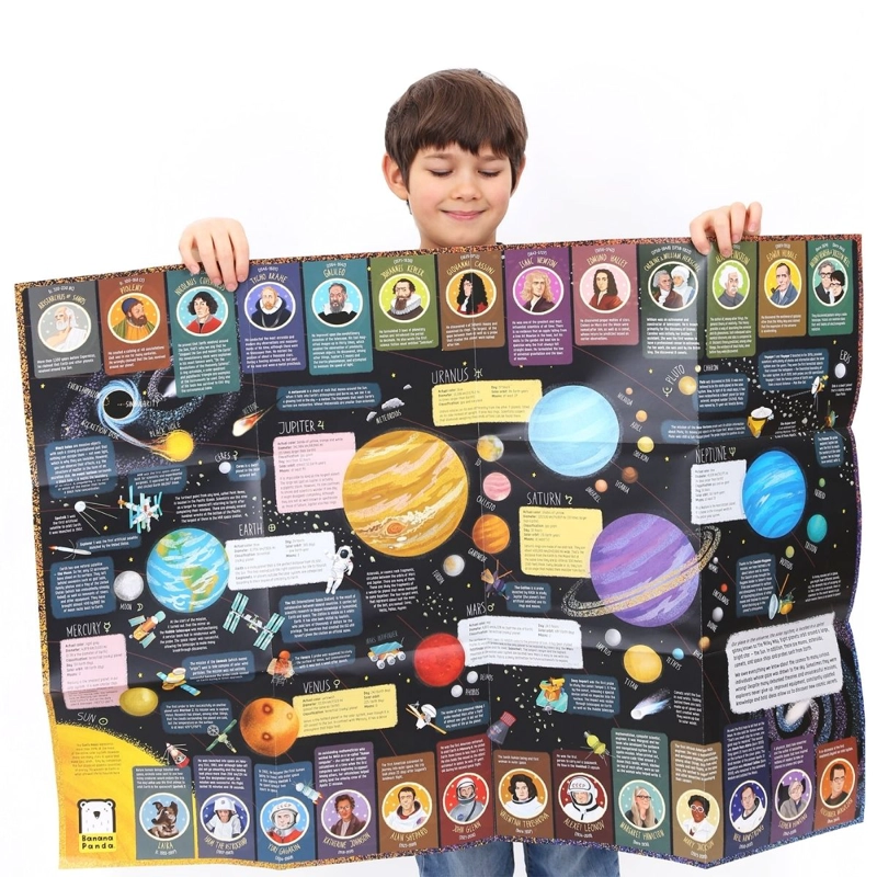PUZZLE SUUUPER SIZE SOLAR SYSTEM (300 PIEZAS) 7+ - 4