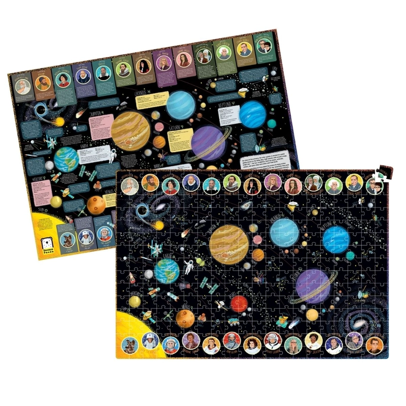 PUZZLE SUUUPER SIZE SOLAR SYSTEM (300 PIEZAS) 7+ - 5