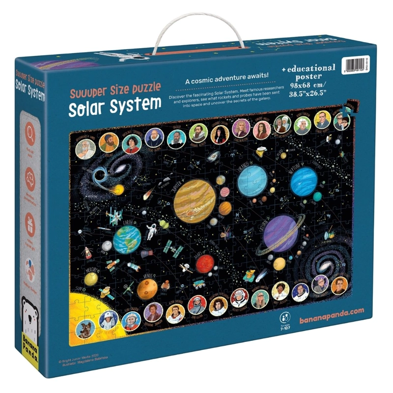 PUZZLE SUUUPER SIZE SOLAR SYSTEM (300 PIEZAS) 7+ - 7