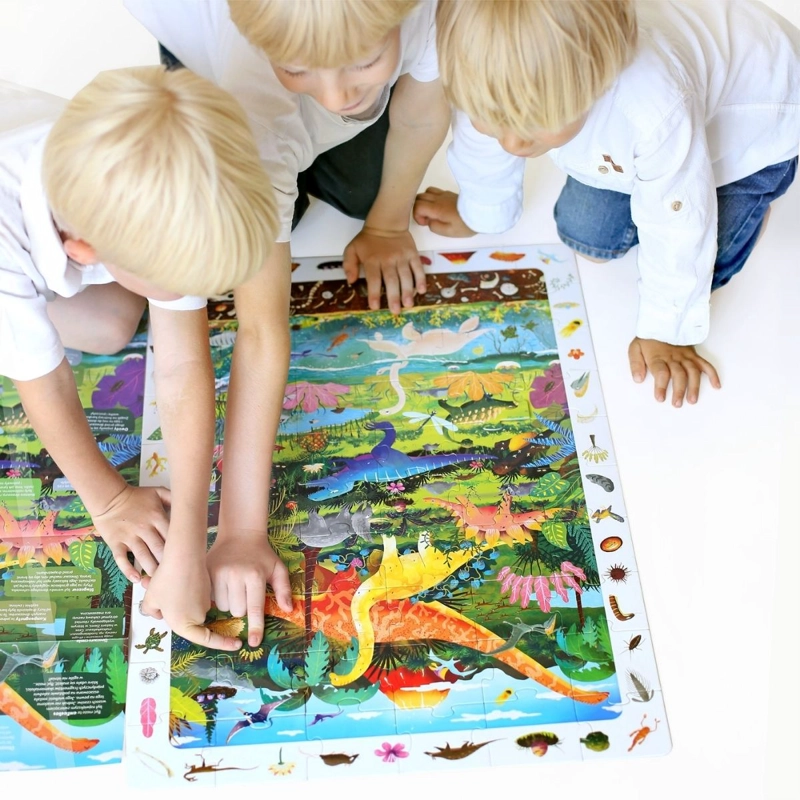PUZZLE OBSERVATION DINOSAURS (60 PIEZAS) 4+ - 3