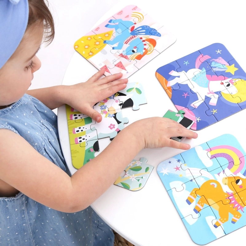 PUZZLE PONIES (45 PIEZAS, 5 PUZZLES) 3+ - 2