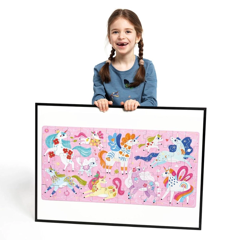 PUZZLE I LOVE UNICORNS (60 PIEZAS) 4+ - 4