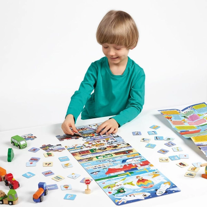 PUZZLE + TRANSPORT (60 PIEZAS) 4+ - 2