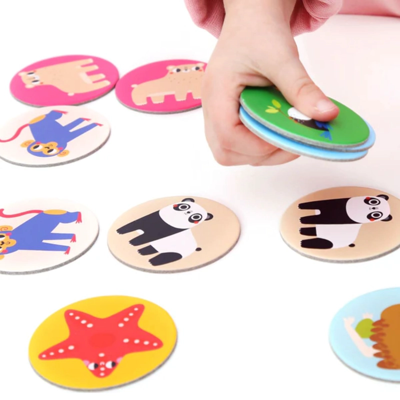 JUEGO DE MEMORIA WILD ANIMALS (15 PARES) 2+ - 3