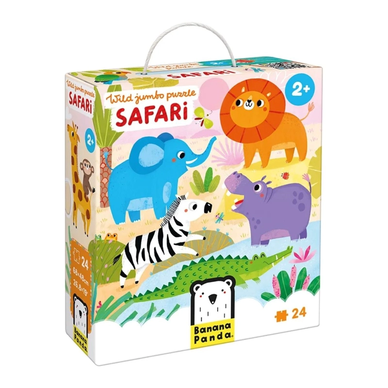 PUZZLE WILD JUMBO SAFARI (24 PIEZAS) 2+ - 1