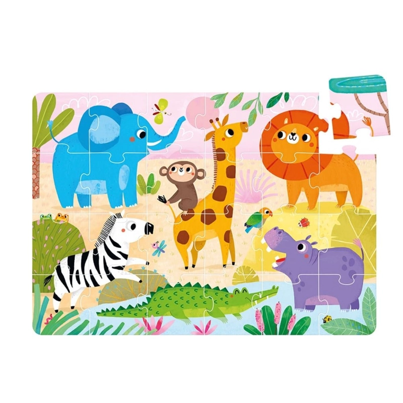 PUZZLE WILD JUMBO SAFARI (24 PIEZAS) 2+ - 2