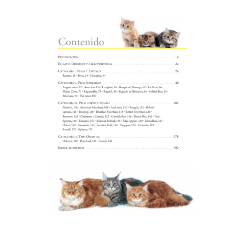 ENCICLOPEDIA DE LAS RAZAS DE GATOS - 2