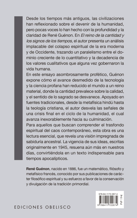 EL REINO DE LA CANTIDAD Y LOS SIGNOS DE LOS TIEMPOS - 2