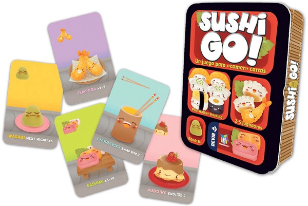 SUSHI GO. UN JUEGO PARA COMER CARTAS - 5