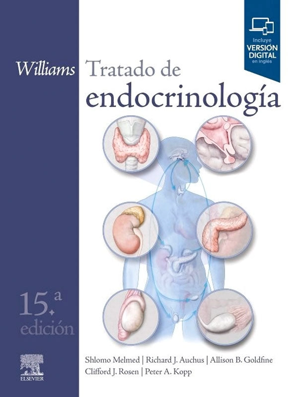 WILLIAMS. TRATADO DE ENDOCRINOLOGIA 15ª ED. - 1