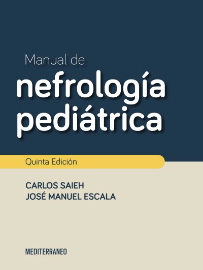 MANUAL DE NEFROLOGIA PEDIATRICA 5ª ED. - 1