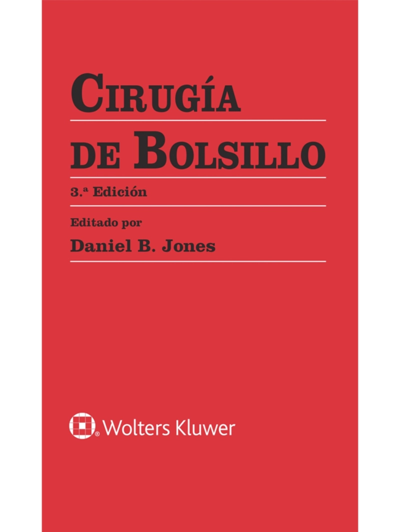 CIRUGIA DE BOLSILLO 3° EDICION - 1