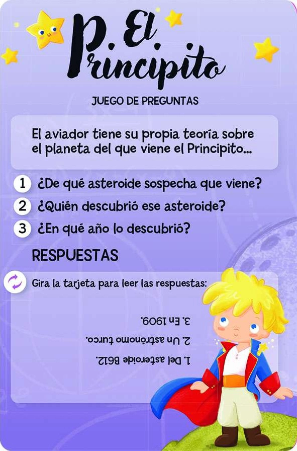 DESCUBRO Y JUEGO - EL PRINCIPITO - 3