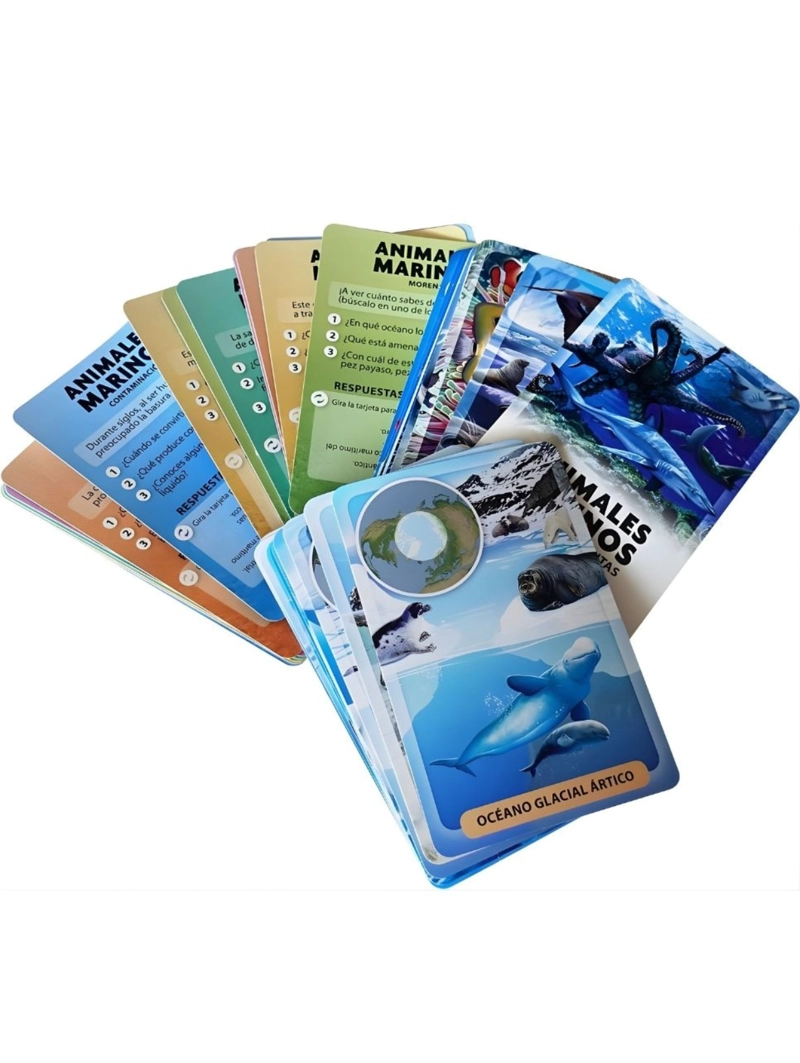 DESCUBRO Y JUEGO - ANIMALES MARINOS - 4