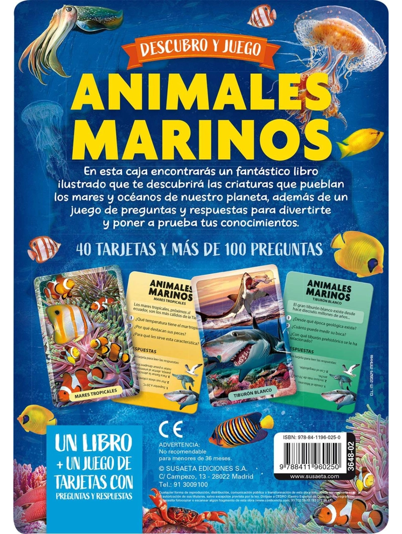 DESCUBRO Y JUEGO - ANIMALES MARINOS - 5