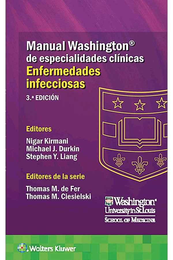 MANUAL WASHINGTON DE ENFERMEDADES INFECCIOSAS 3ª ED. - 2