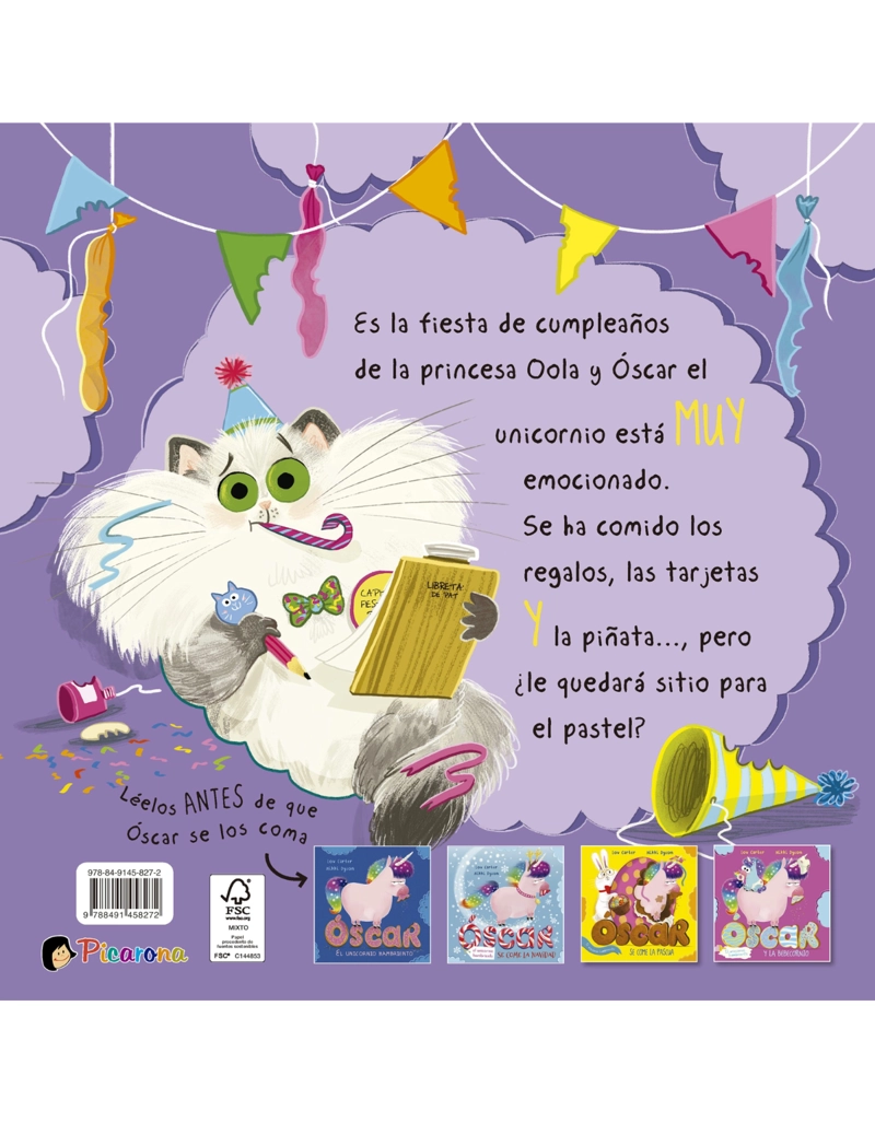OSCAR EL UNICORNIO HAMBRIENTO SE COME EL CUMPLEAÑOS - 3