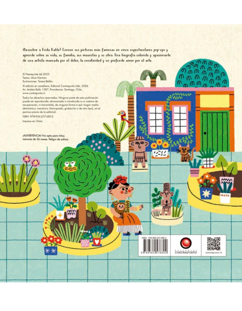 FRIDA KAHLO - LIBRO POP UP - 4
