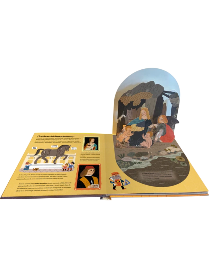 LEONARDO DA VINCI - LIBRO POP UP - 2