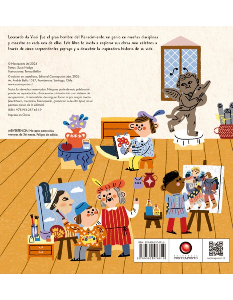 LEONARDO DA VINCI - LIBRO POP UP - 3