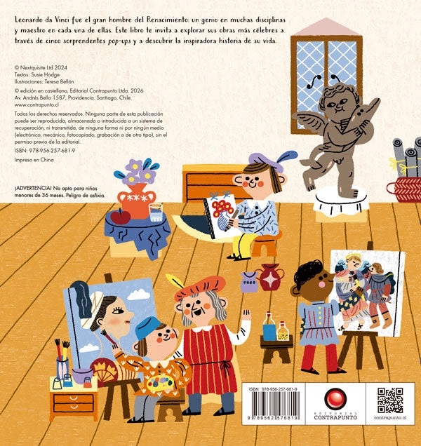 LEONARDO DA VINCI - LIBRO POP UP - 6