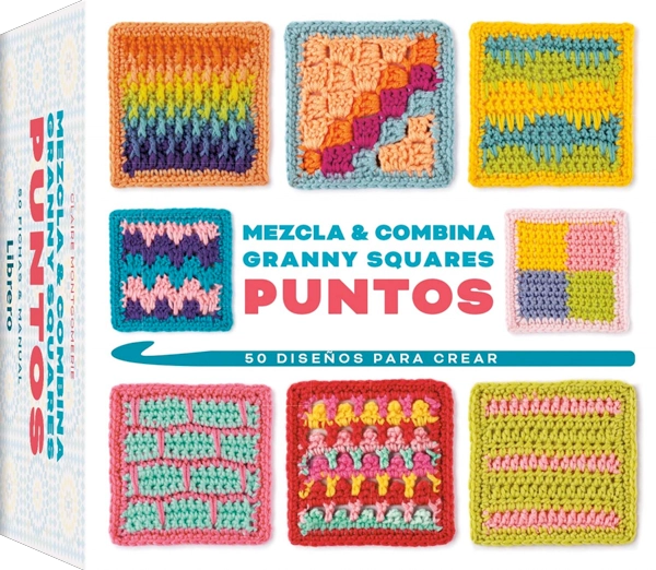 MEZCLA & COMBINA GRANNY SQUARES. PUNTOS - 5