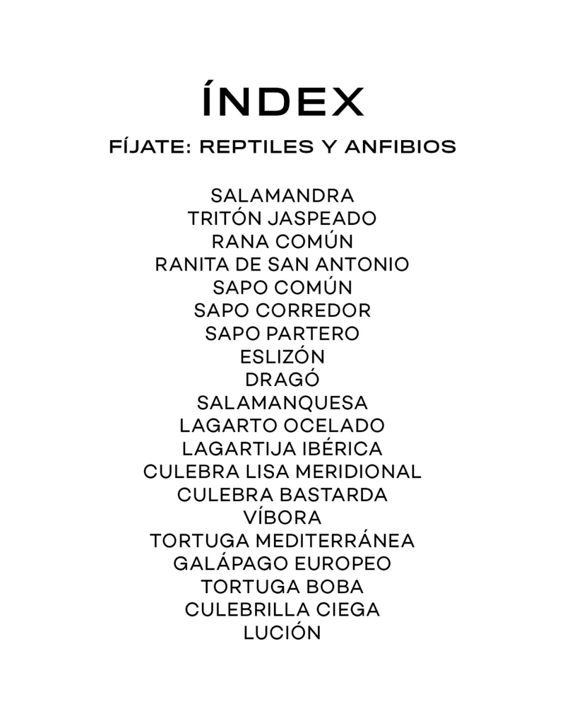 FIJATE: RE PTILES Y ANFIBIOS - 2