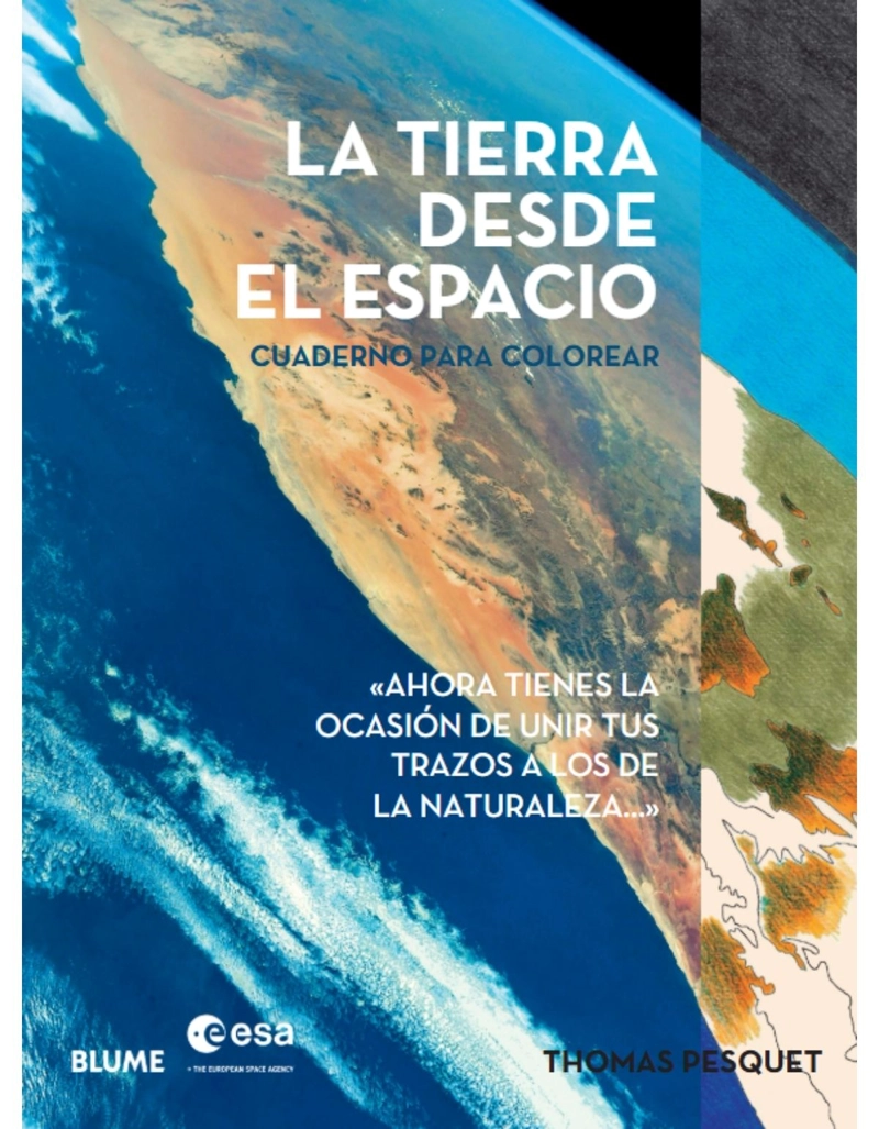 LA TIERRA DESDE EL ESPACIO. CUADERNO PARA COLOREAR - 1