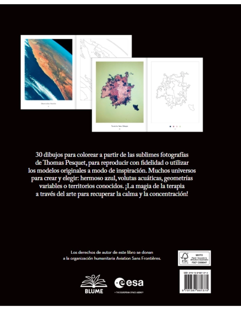 LA TIERRA DESDE EL ESPACIO. CUADERNO PARA COLOREAR - 4