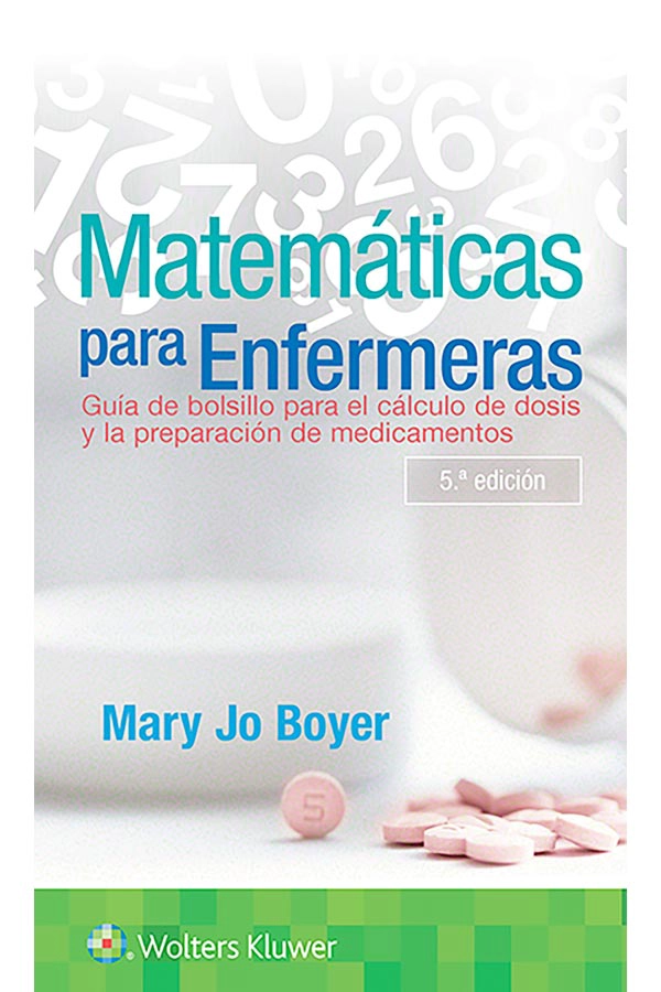 MATEMATICAS PARA ENFERMERAS 5ª ED. - 1