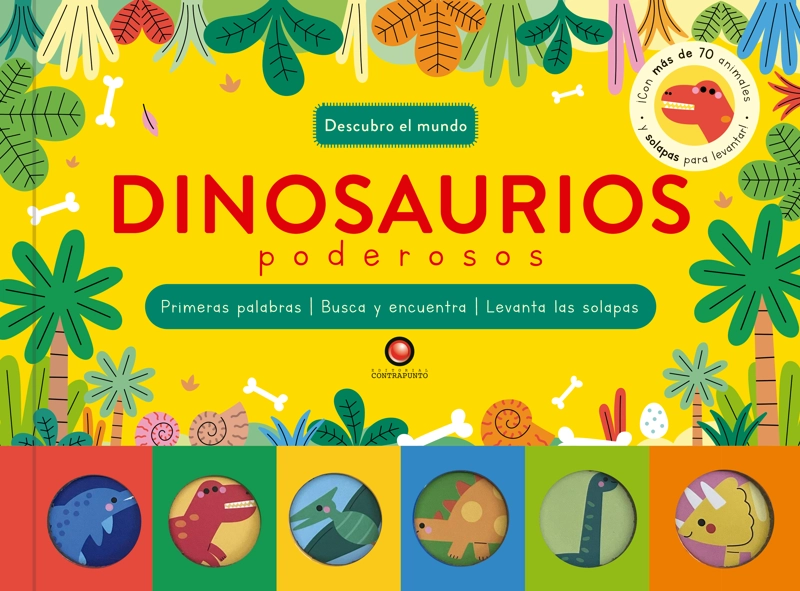 DINOSAURIOS PODEROSOS. DESCUBRO EL MUNDO - 1